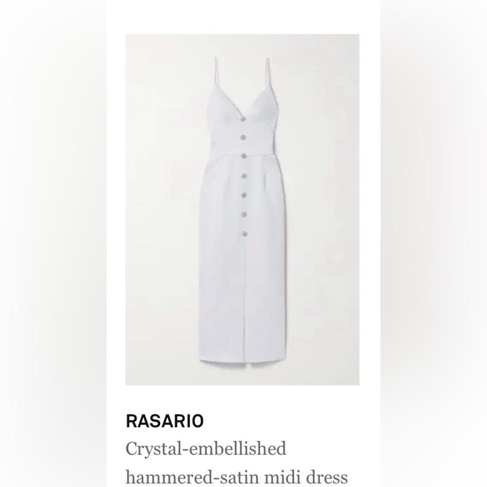 luxury RASARIO designer dress